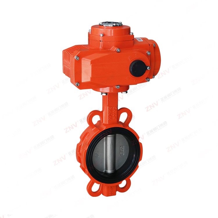 电动对夹软密封蝶阀
