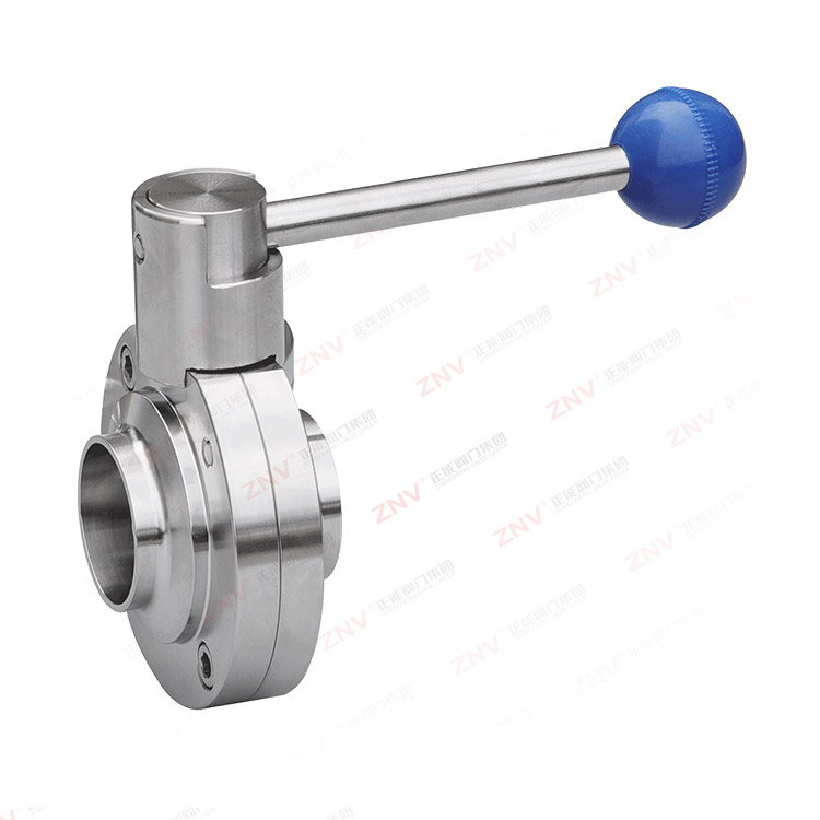 拉杆式焊接蝶阀